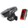 Moon Meror-x Auto Pro Cykellampset, Black, 600 Lumens