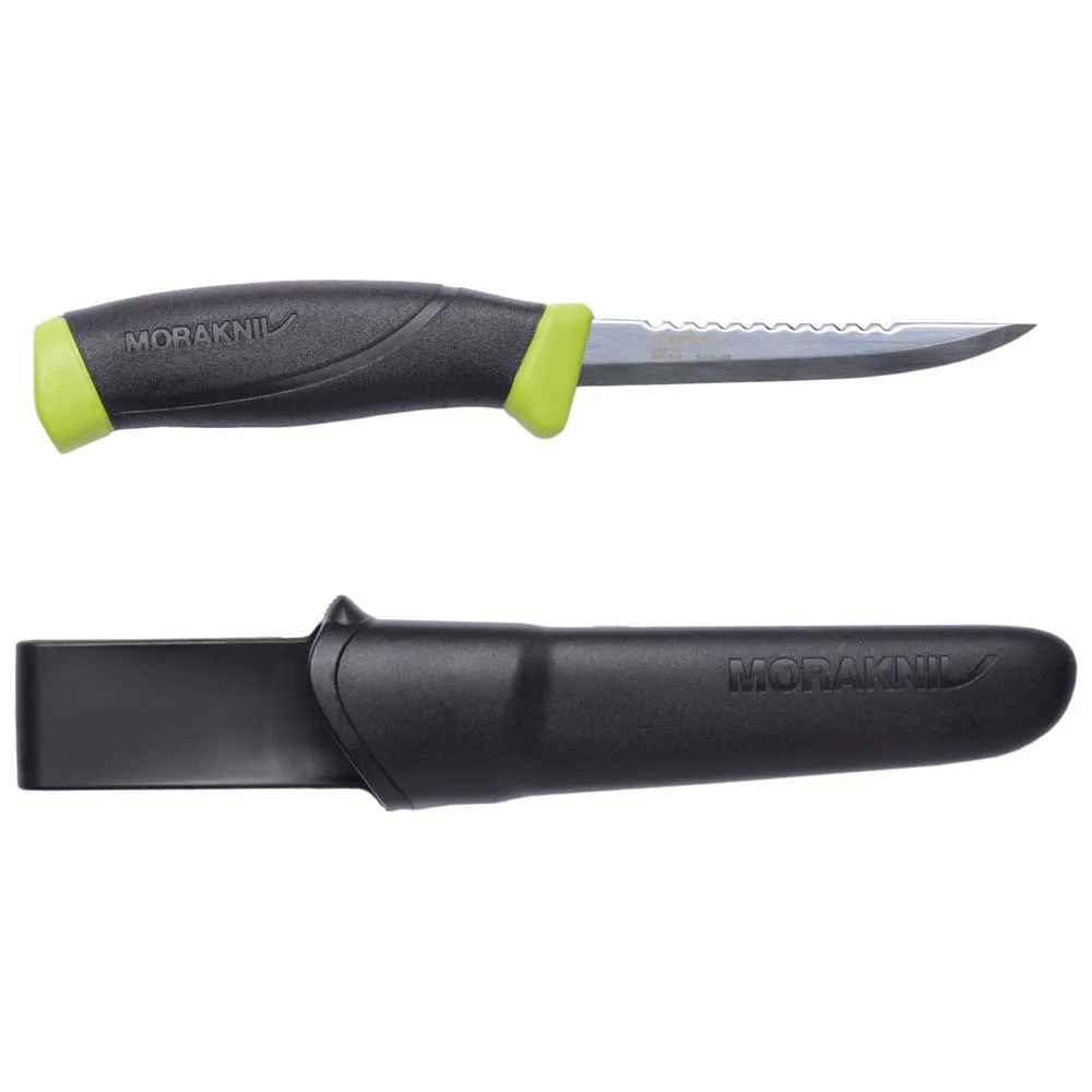 Morakniv Companion Fish Scaler 098 Kniv, Lime green, One Size
