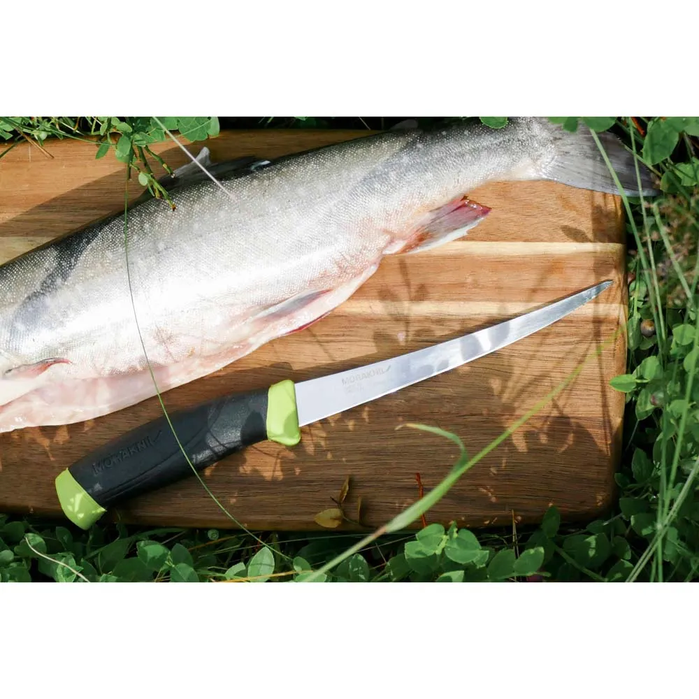 Morakniv Companion Fishing Fillet 155 Kniv, Lime green, One Size