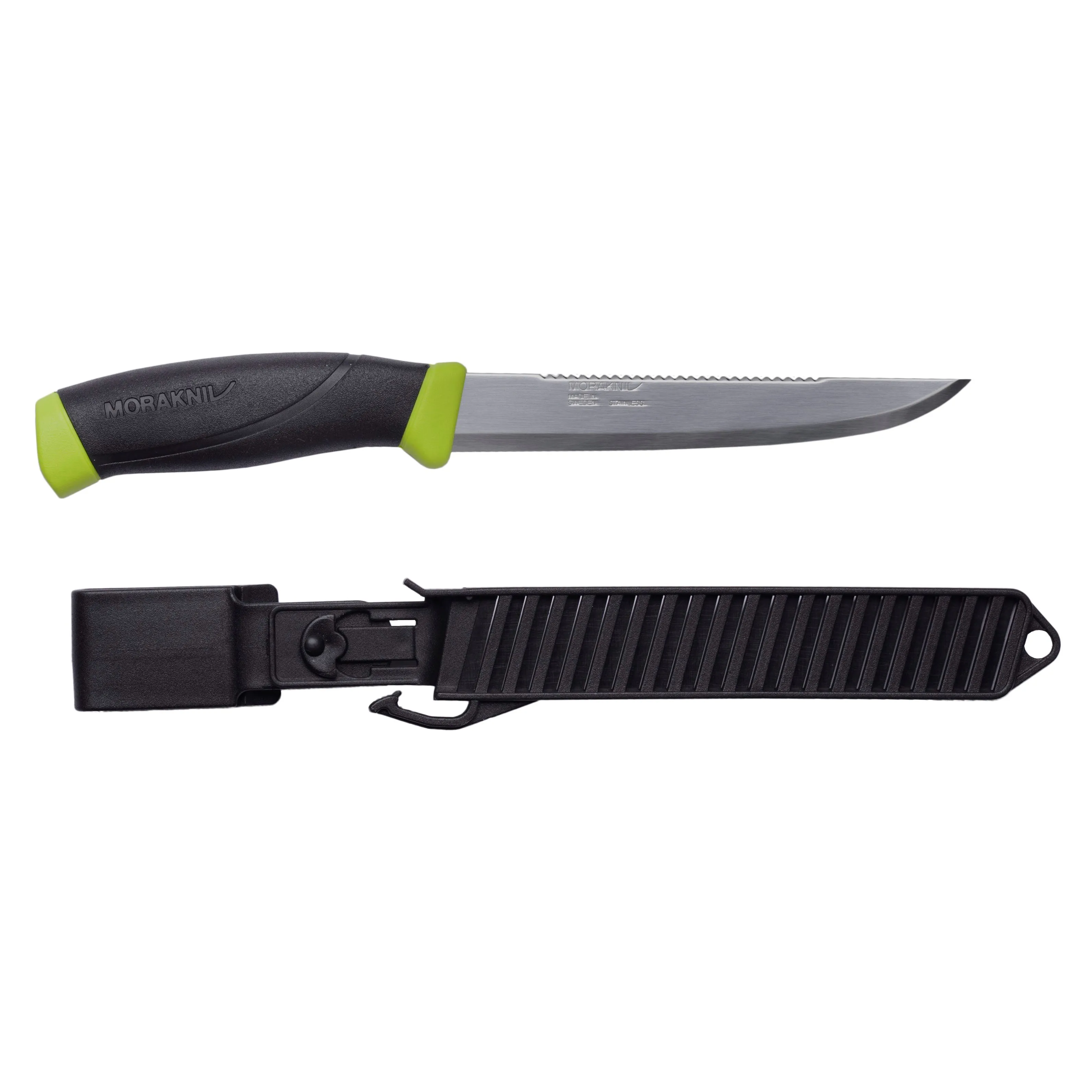 Morakniv Fishing Comfort Scaler, Lime green, One Size