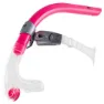 Mosconi Pro Frontal Snorkel unisex, Neon pink / light grey