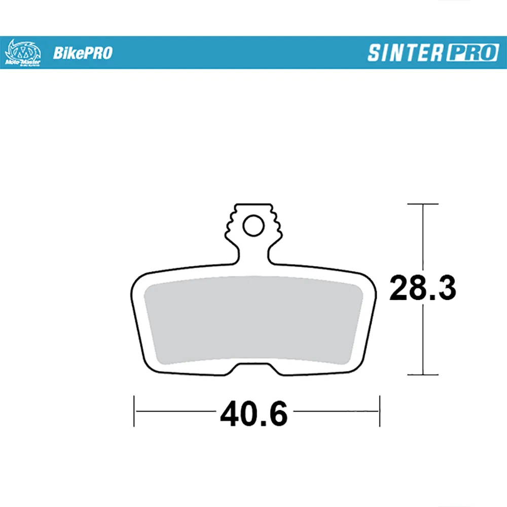 Moto-master 731346 Sintradbromsbelägg, Grey, One Size Moto-master 731346 Sintradbromsbelägg, Grey, One Size