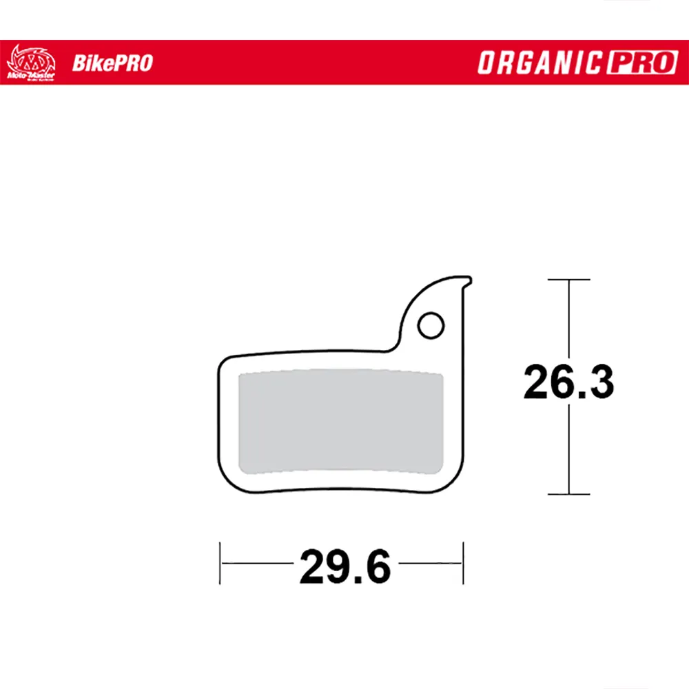 Moto-master 731733 Sram Organiska Skivbromsbelägg, Grey, One Size Moto-master 731733 Sram Organiska Skivbromsbelägg, Grey, One Size