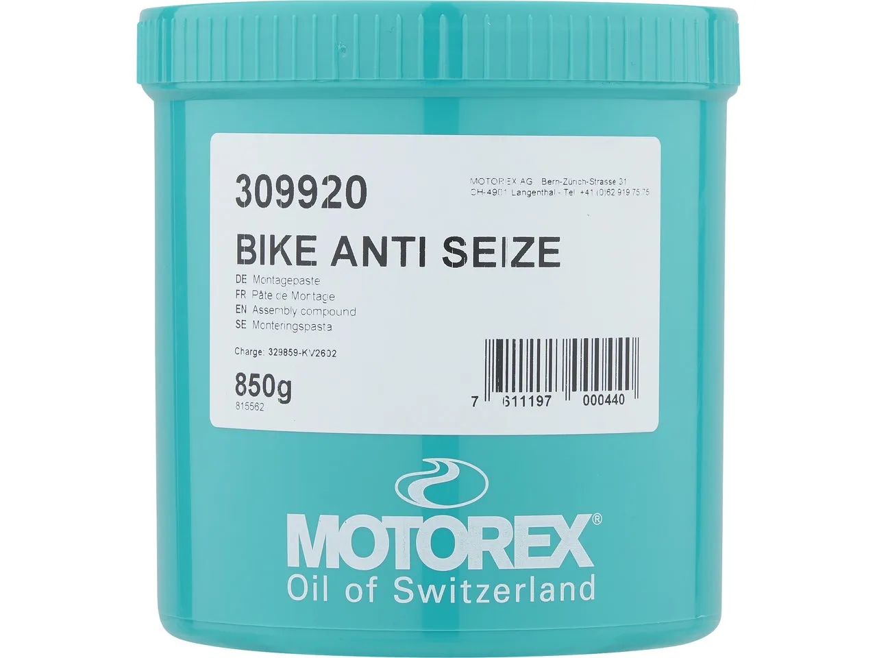 Motorex Anti Seize Montagepaste, White, One Size Motorex Anti Seize Montagepaste, White, One Size