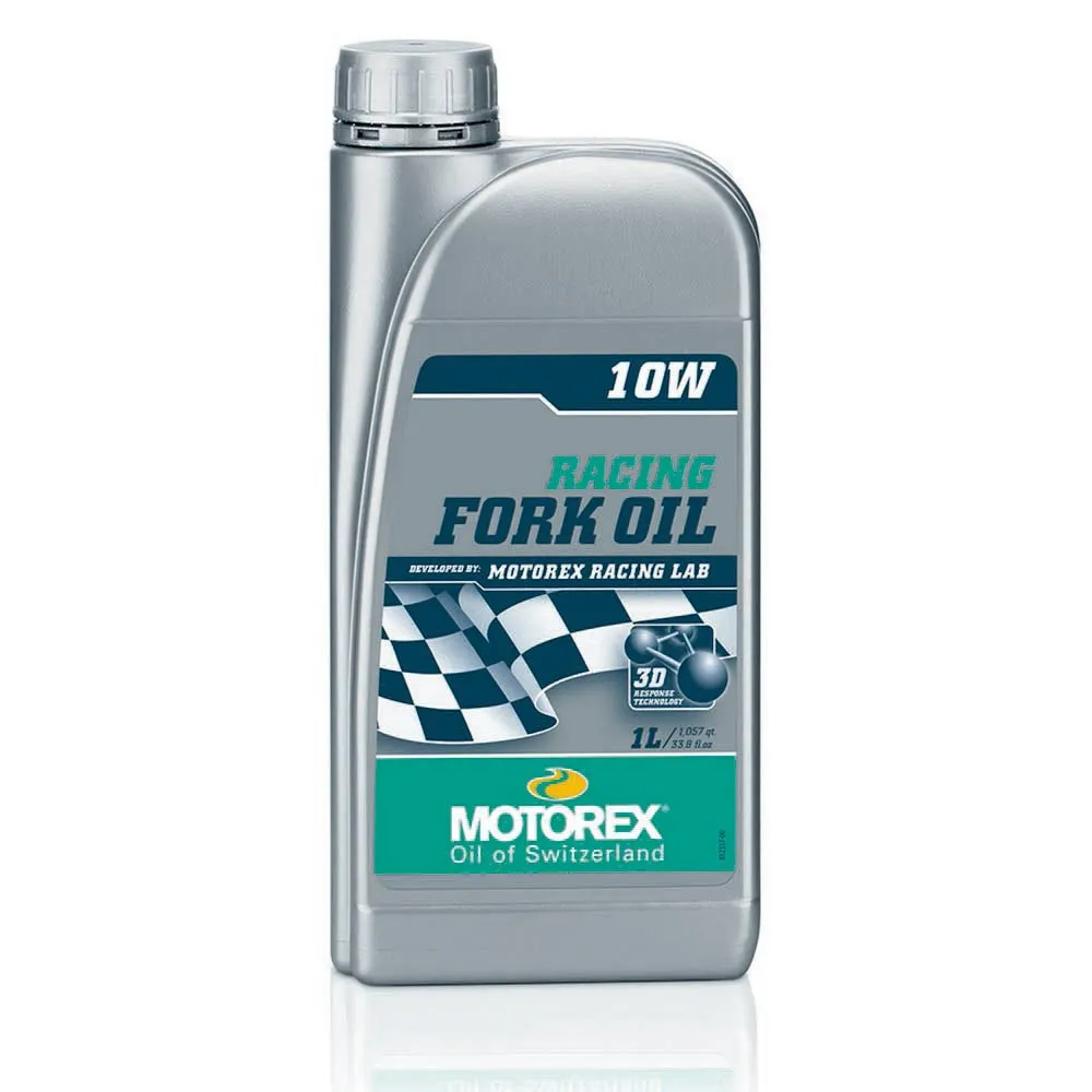 Motorex Racing Gaffelolja 1l 10w, Silver, One Size