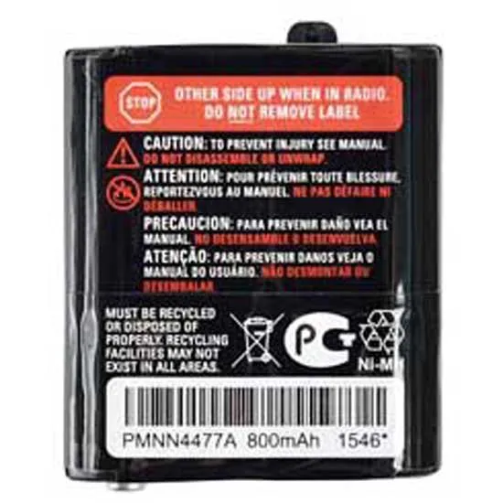 Motorola 800mah Batteri, Black, One Size Motorola 800mah Batteri, Black, One Size