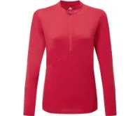 Mountain Equipment Nava LS Zip Tee Women Mountain Equipment Nava LS Zip Tee Women