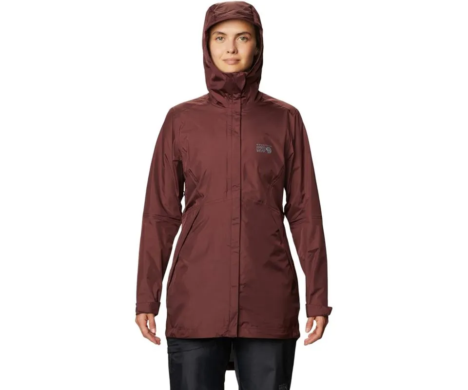 Mountain Hardwear Acadia Parka Women, Washed raisin Mountain Hardwear Acadia Parka Women, Washed raisin
