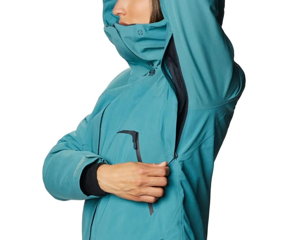 Mountain Hardwear Boundary Line Gore-Tex Insulated JacketWomen, Washed turq