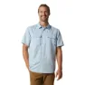 Mountain Hardwear Canyon Kortärmad Skjorta, Blue chambray