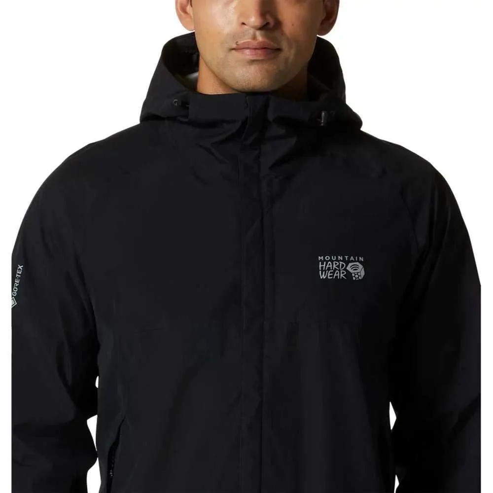 Mountain Hardwear Exposure Goretex Jacka, Black Mountain Hardwear Exposure Goretex Jacka, Black