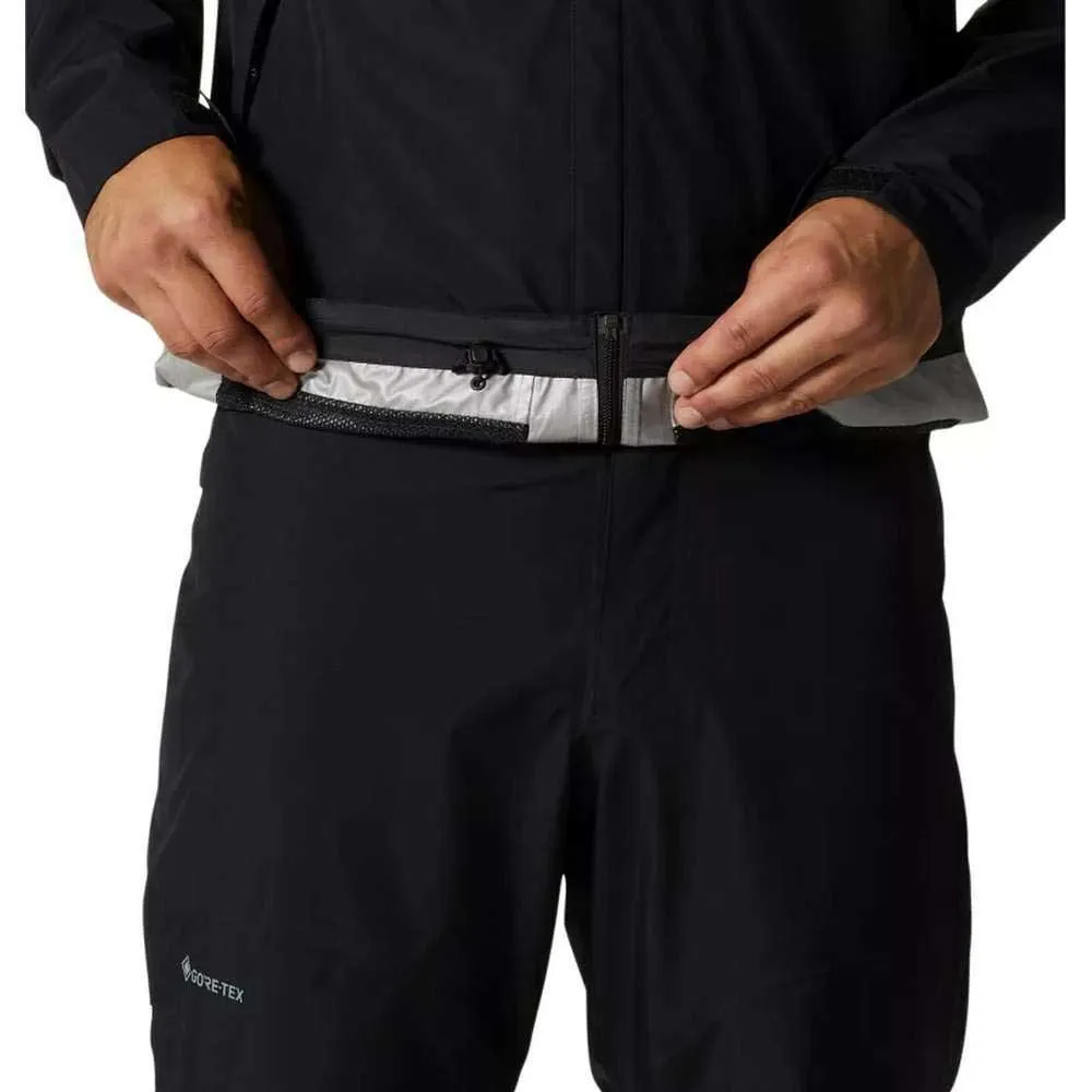 Mountain Hardwear Exposure Goretex Jacka, Black Mountain Hardwear Exposure Goretex Jacka, Black