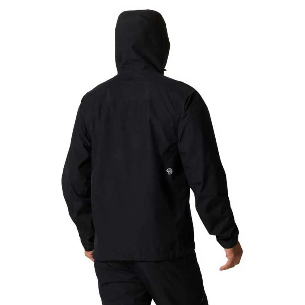 Mountain Hardwear Exposure Goretex Jacka, Black Mountain Hardwear Exposure Goretex Jacka, Black