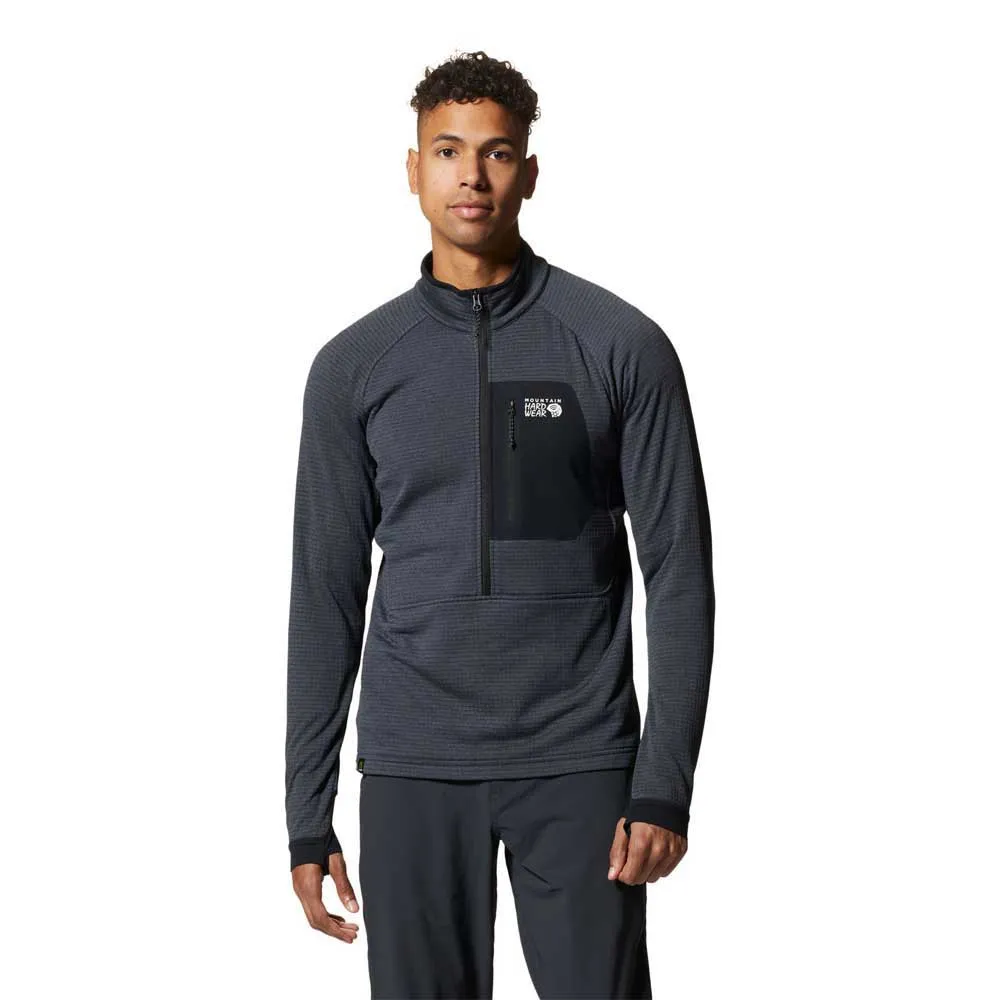 Mountain Hardwear Polartec® Power Grid Fleece Med Halv Dragkedja