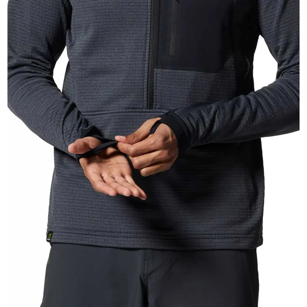 Mountain Hardwear Polartec® Power Grid Fleece Med Halv Dragkedja