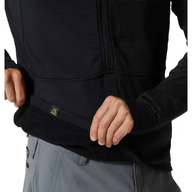 Mountain Hardwear Polartec® Power Grid™ Jacka, Black