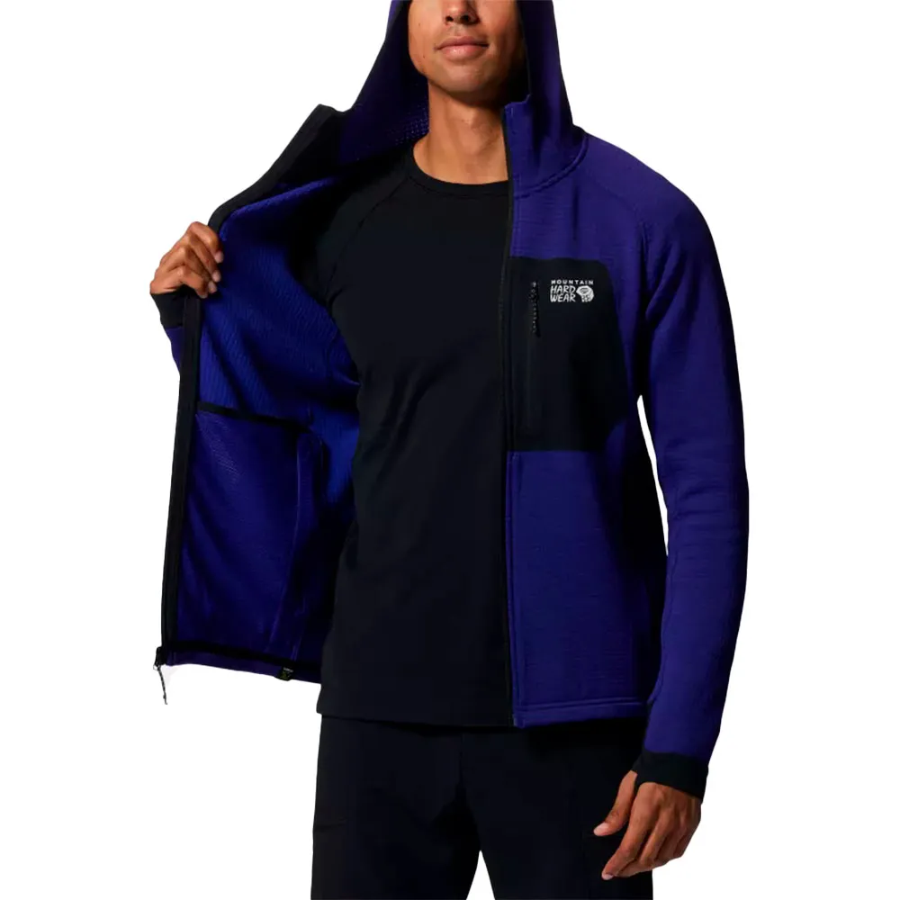 Mountain Hardwear Polartec® Power Grid™ Sweatshirt Med Dragkedja