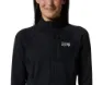 Mountain Hardwear POLARTEC POWER GRIDHalf Zip Jacket Women, Black