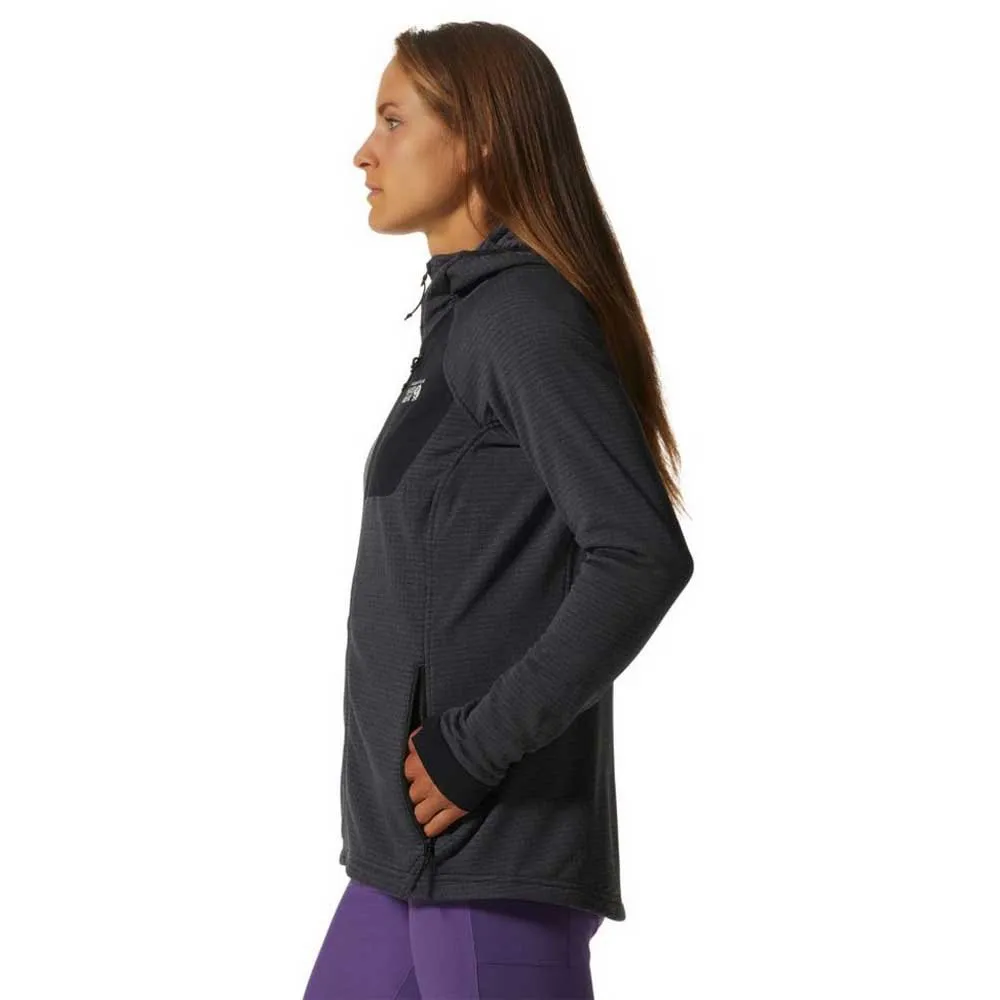 Mountain Hardwear Power Grid Sweatshirt Med Dragkedja Mountain Hardwear Power Grid Sweatshirt Med Dragkedja