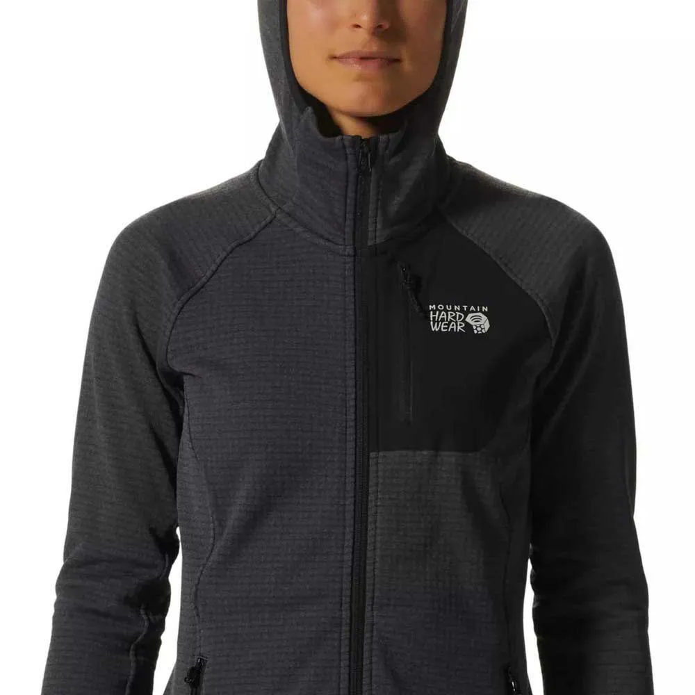 Mountain Hardwear Power Grid Sweatshirt Med Dragkedja Mountain Hardwear Power Grid Sweatshirt Med Dragkedja