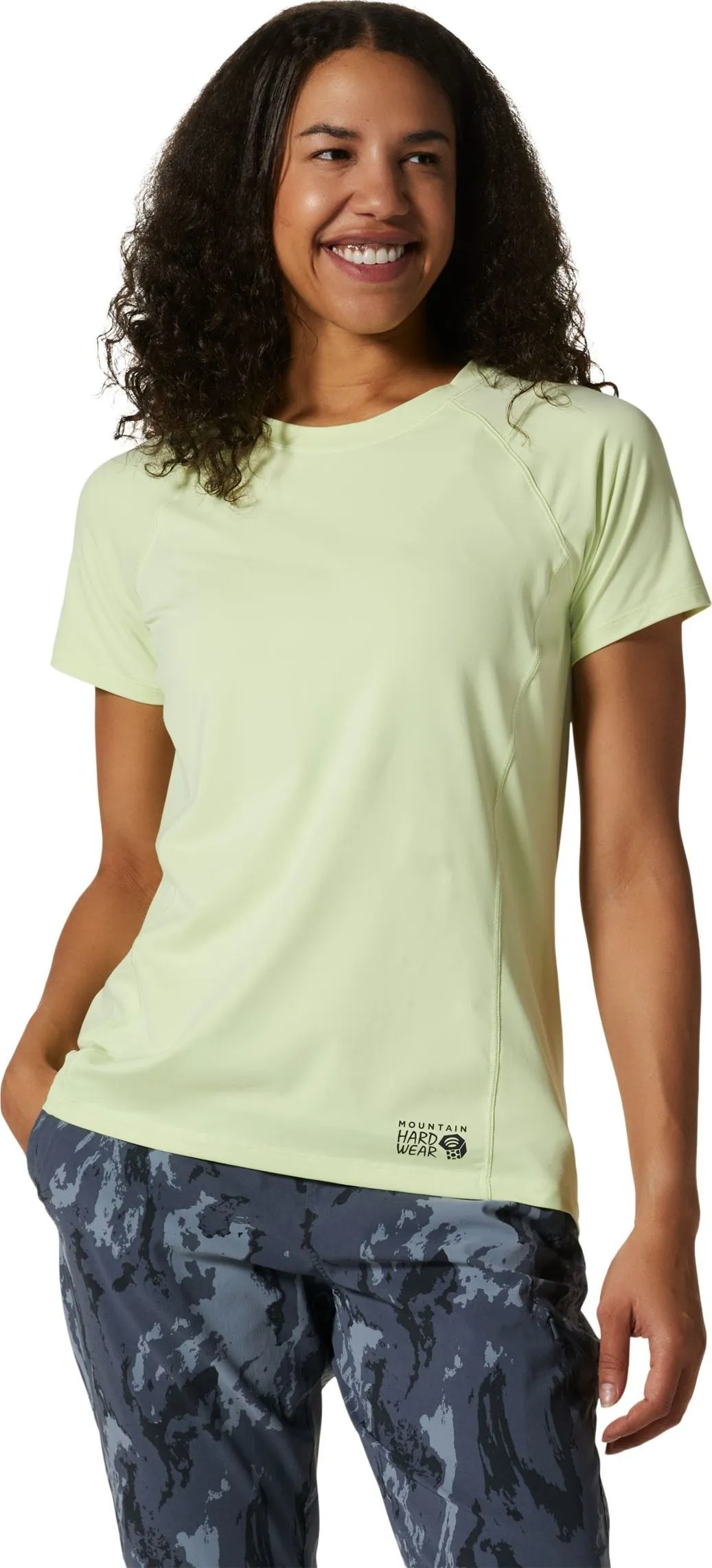 Mountain Hardwear Women's Crater Lake Short Sleeve Shirt, Electrolyte