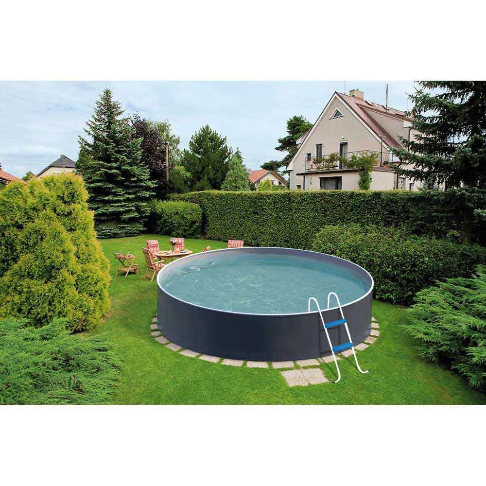 Mountfield Azuro Pool Med Off-axis-hål unisex, Graphite / white, 360 x 120cm