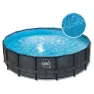 Mountfield Swing Pool Med Elitklassad Rottingram unisex, Dark wiker / blue, 488 x 122cm