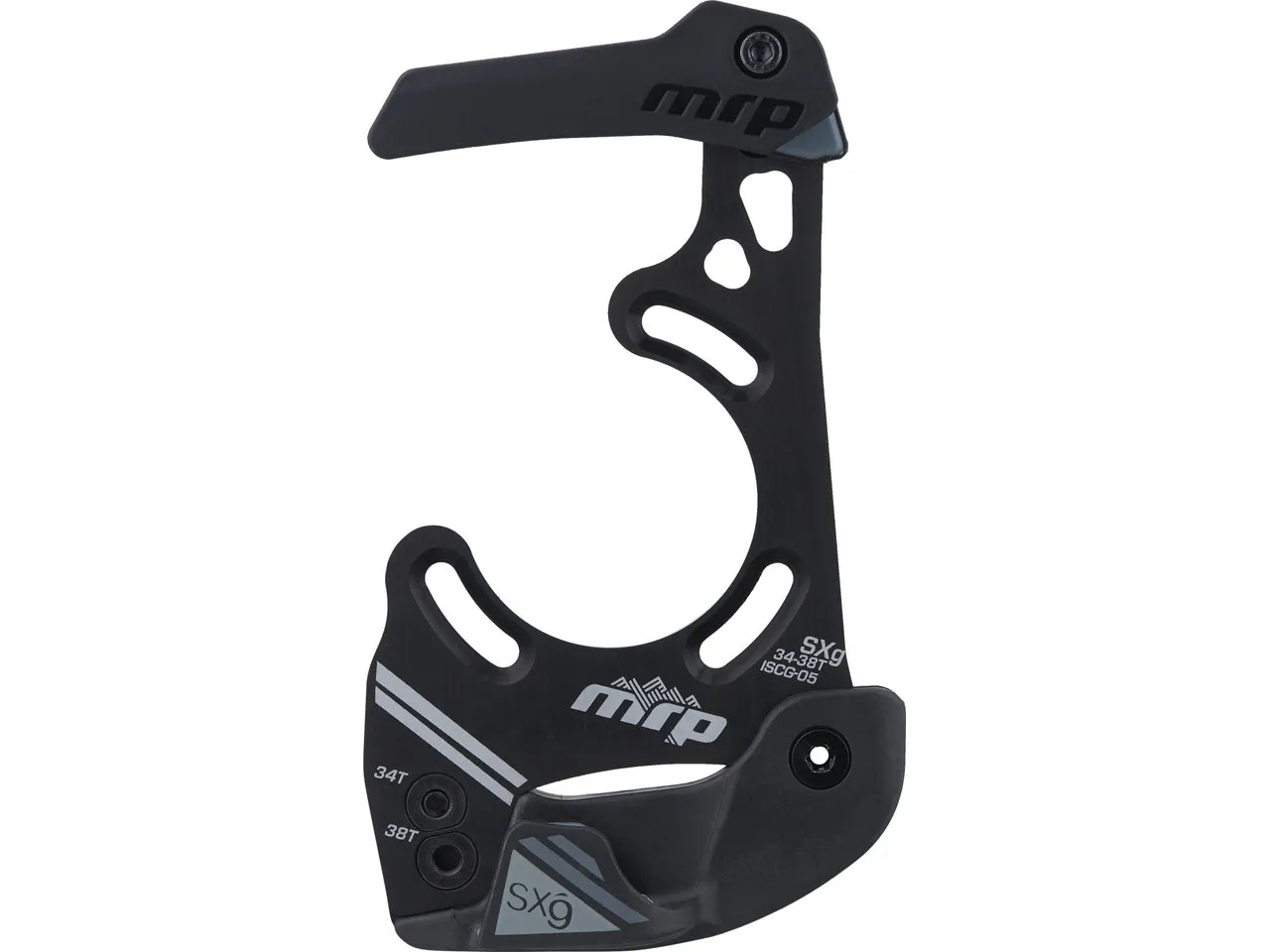 MRP Kettenführung SXg SL 1-fach, Black / silver, 34-38t