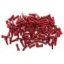 MSC BIKES Alu7075t6 Nipplar 100 Enheter, Red, 2.0 x 12mm