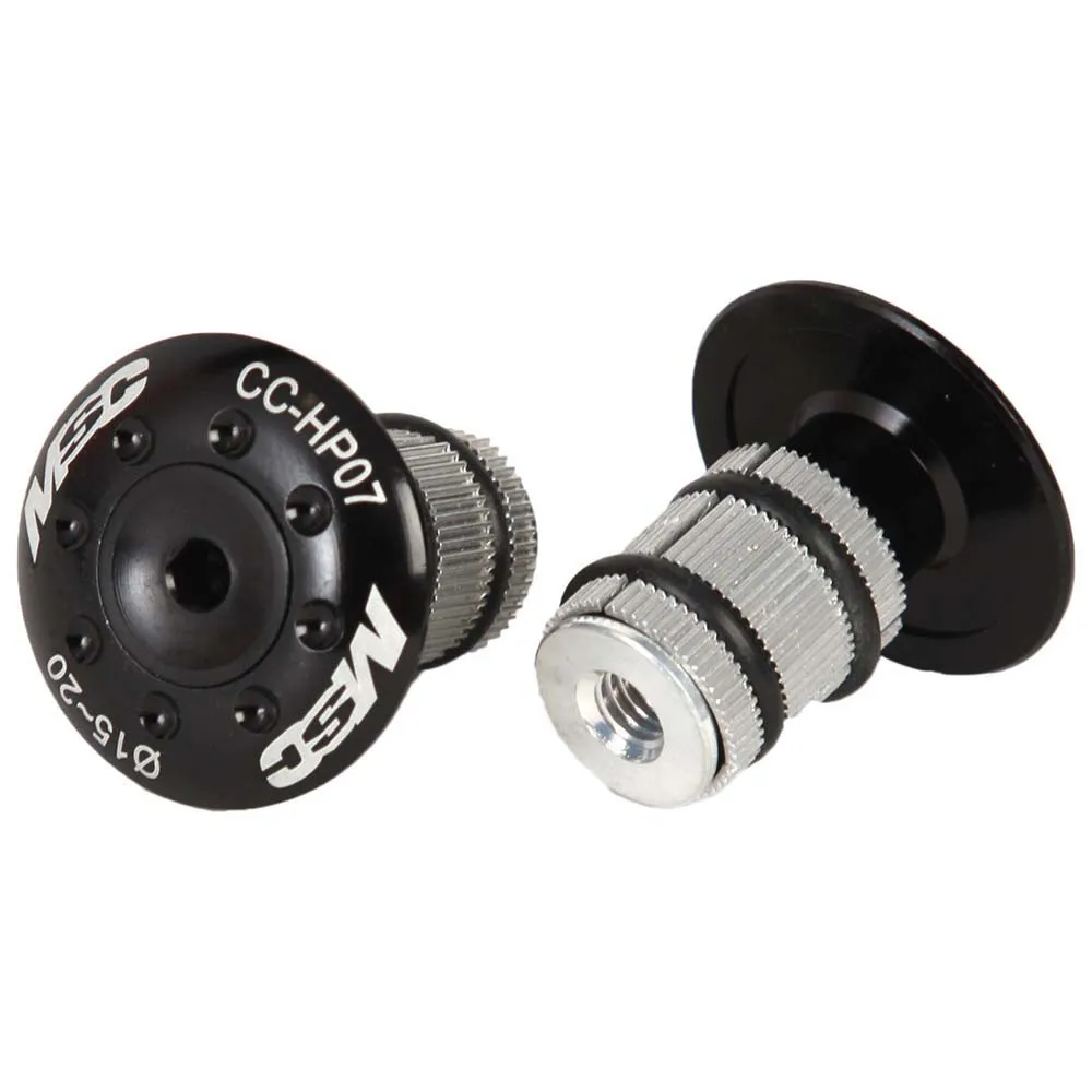 MSC BIKES Bar Caps With Bolt Alu T6 Expander För Cykelstyrlager MSC BIKES Bar Caps With Bolt Alu T6 Expander För Cykelstyrlager