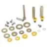 MSC BIKES Bolt Kit For White Hunter Skruv, Golden, One Size