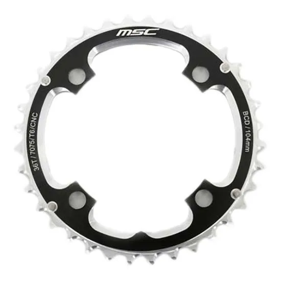 MSC BIKES Cnc Alu7075 4 Arm 104 Bcd Pl36tb Kedjehjul