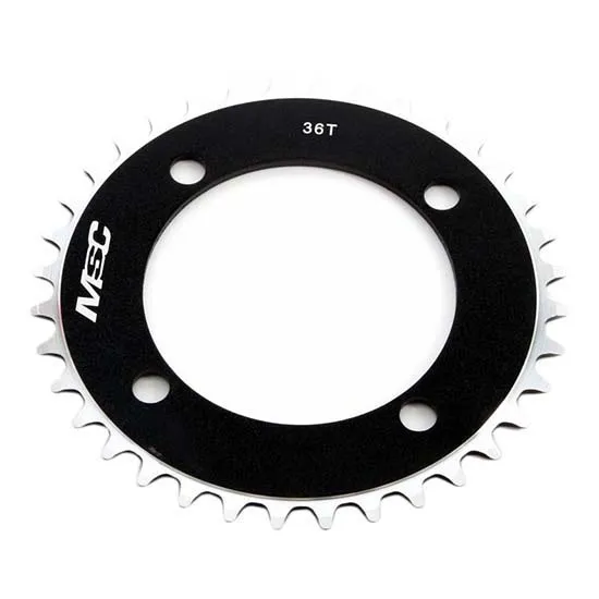 MSC BIKES Cnc Alu7075 4 Arm 104 Bcd Pl36tdh Kedjehjul, Black, 39t