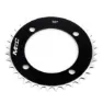 MSC BIKES Cnc Alu7075 4 Arm 104 Bcd Pl36tdh Kedjehjul, Black, 39t