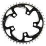 MSC BIKES Cnc Alu7075 Vuelta 5 Arm 94 Bcd Kedjehjul, Black, 42t