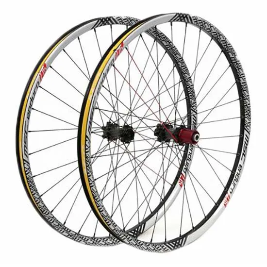 MSC BIKES Enduro Aluminium 27.5´´ Disc Mtb-hjulset, White / black, 15 x 100 / 12 x 135mm, Shimano/Sram HG MSC BIKES Enduro Aluminium 27.5´´ Disc Mtb-hjulset, White / black, 15 x 100 / 12 x 135mm, Shimano/Sram HG