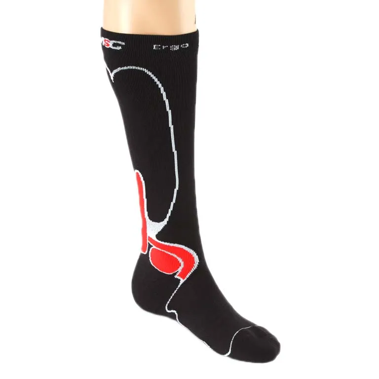 MSC BIKES Ergo Compressive Strumpor, Black