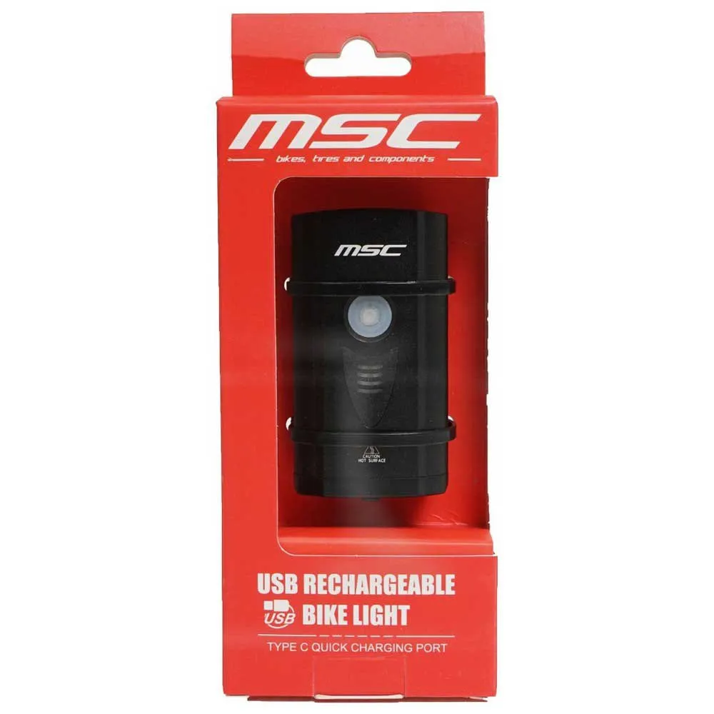 MSC BIKES Framlampa, Black, 900 Lumens MSC BIKES Framlampa, Black, 900 Lumens