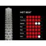 MSC BIKES Hot Seat 2c Dh Xtrem Shield 60tpi Tubeless 29´´ X 2.50 Mtb-däck, Black, 29" x 2.50