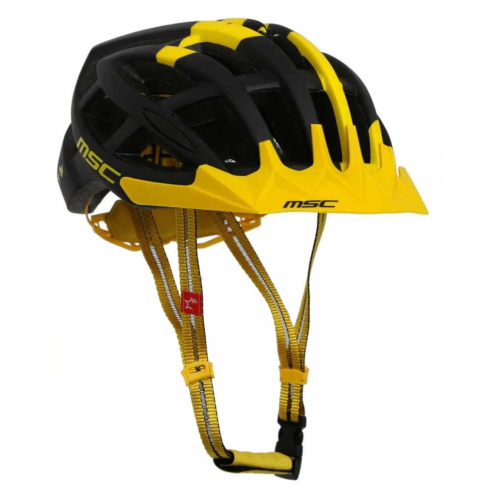 MSC BIKES Hx100smbkye Mtb-hjälm, Black / yellow MSC BIKES Hx100smbkye Mtb-hjälm, Black / yellow