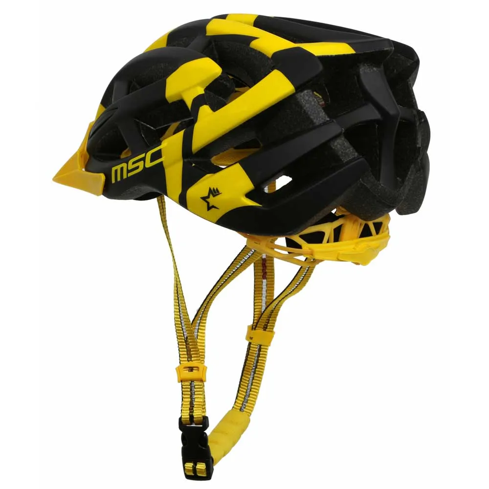 MSC BIKES Hx100smbkye Mtb-hjälm, Black / yellow MSC BIKES Hx100smbkye Mtb-hjälm, Black / yellow