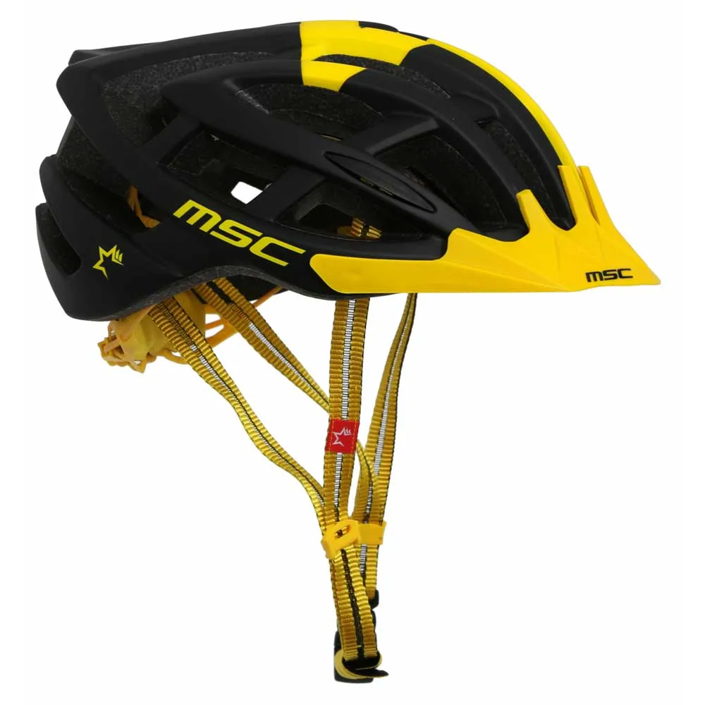 MSC BIKES Hx100smbkye Mtb-hjälm, Black / yellow MSC BIKES Hx100smbkye Mtb-hjälm, Black / yellow