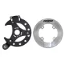 MSC BIKES In Composite Kedjeguide, Silver, One Size