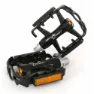 MSC BIKES Plataform Crmo Reflector Cykelpedaler, Black, One Size