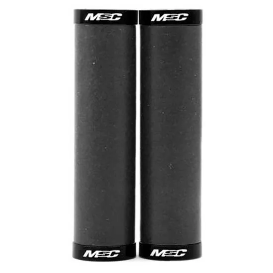 MSC BIKES Silicone Lock Rings Styrehandtag, Black, 32 / 130mm MSC BIKES Silicone Lock Rings Styrehandtag, Black, 32 / 130mm