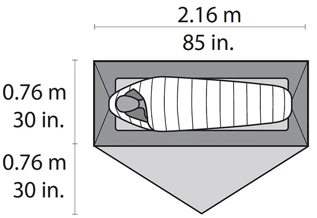 MSR Hubba NX Tält