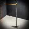 MTB Hopper Mobilhållare Med Trana Som Hoppar över En Stjärnpinne, Black, 150kg