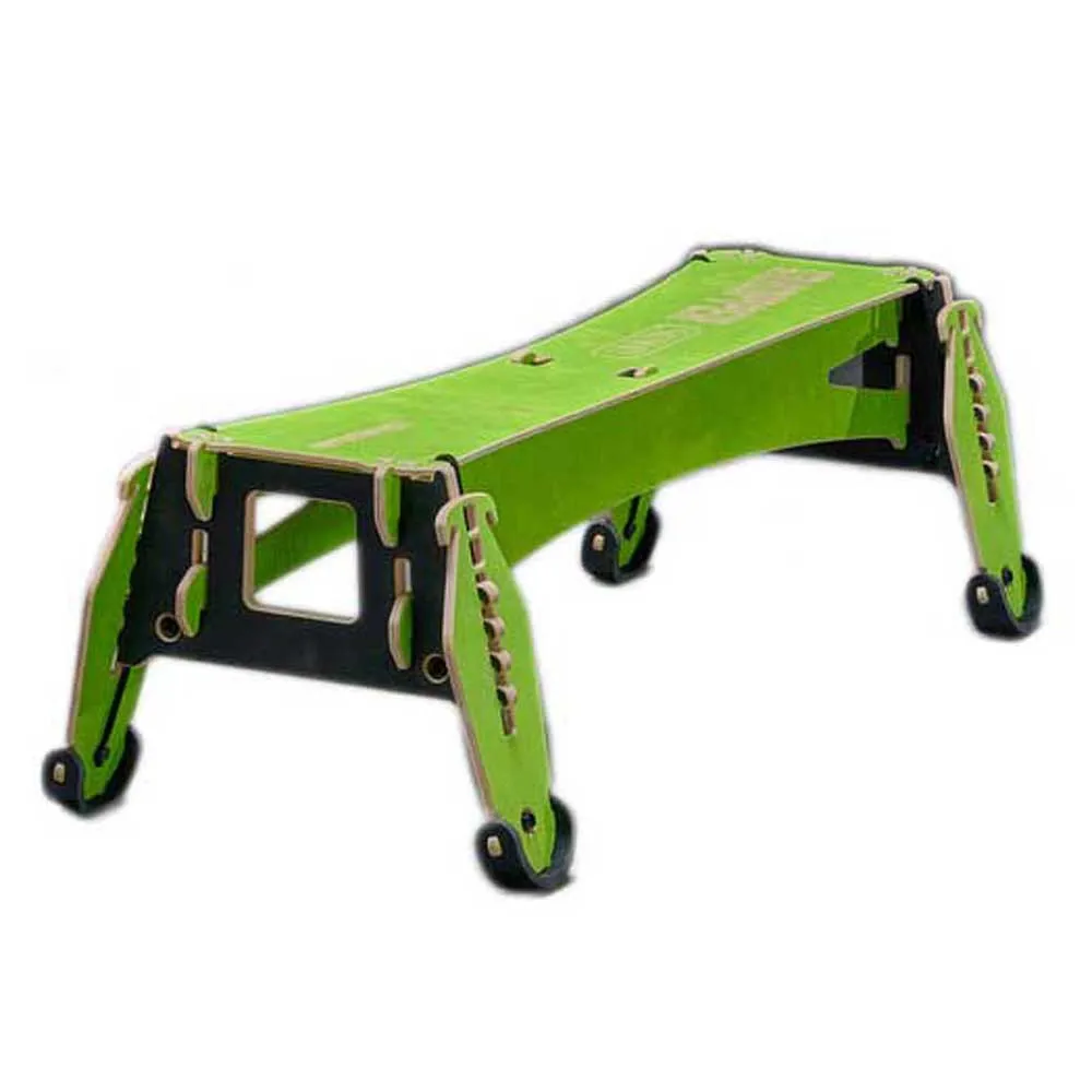 MTB Hopper Skinny Bridge Ramp, Green, One Size MTB Hopper Skinny Bridge Ramp, Green, One Size