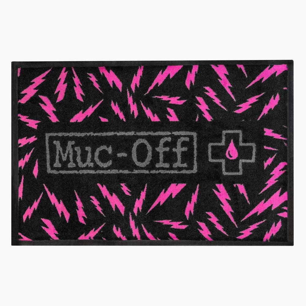Muc-Off 600x900mm Matta, Black / pink, One Size Muc-Off 600x900mm Matta, Black / pink, One Size