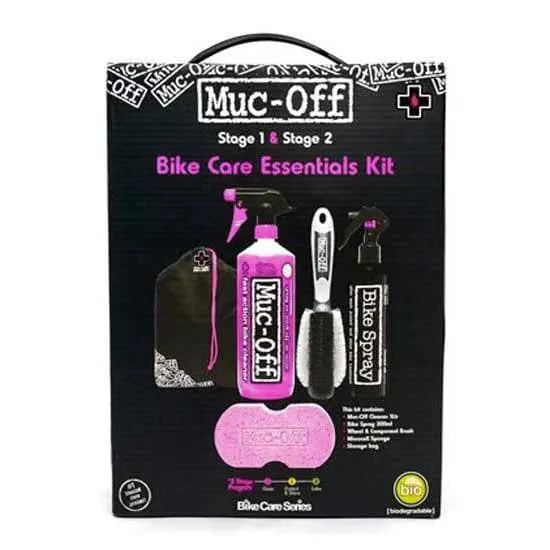 Muc-Off BIKE CARE ESSENTIALS KIT, Maintenance Muc-Off BIKE CARE ESSENTIALS KIT, Maintenance